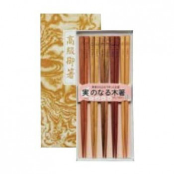 丸十　実のなる生活箸　箱入  6F38-13