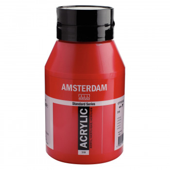 ターレンス アムステルダムアクリリックカラー 1000ml 318 カーマイン T1771-318 457657