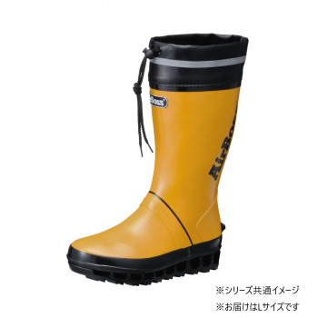 福山ゴム工業 長靴　エアボス 020　Lイエロー（品番：AA97700）