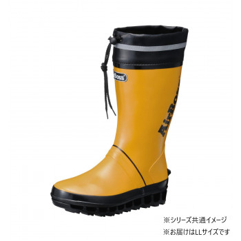 福山ゴム工業 長靴　エアボス 020　LLイエロー（品番：AA97700）
