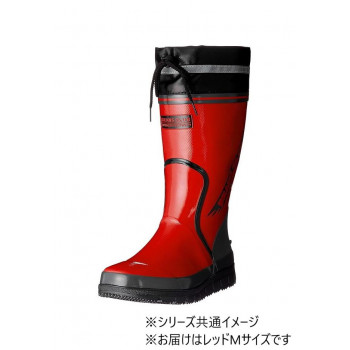 福山ゴム工業 カジュアルショートブーツ　ビーンズクラブ 102　Mレッド（品番：AA80900）