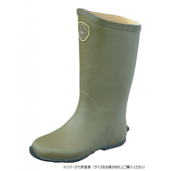 福山ゴム工業　長靴 エンゲイブーツLグリン（品番：AA92100）