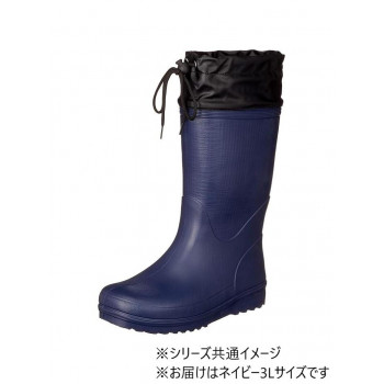 福山ゴム工業　長靴 カルサーワン M-1　3Lネイビー（品番：AA97500）