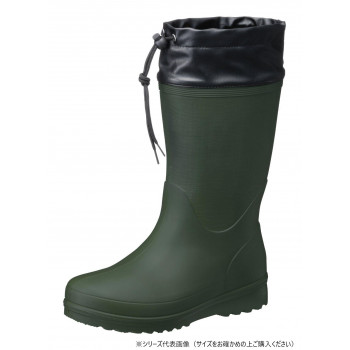 福山ゴム工業　長靴 カルサーワン M-1　LLモスグリン（品番：AA97500）
