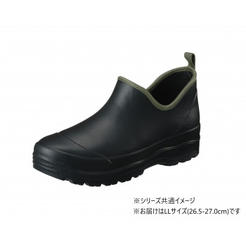 福山ゴム工業　長靴 カルサーワン M-4　LLブラック（品番：AA98500）