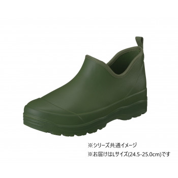 福山ゴム工業　長靴 カルサーワン M-4　Lカーキ（品番：AA98500）