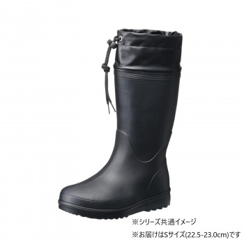 福山ゴム工業　長靴　 カルサーワン L-1　Sブラック（品番：AA97600）