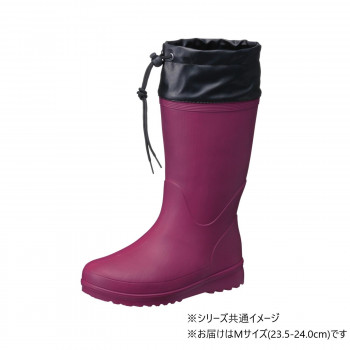 福山ゴム工業　長靴　 カルサーワン L-1　Mマゼンタ（品番：AA97600）
