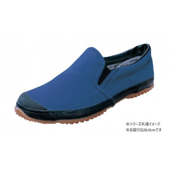 福山ゴム工業　作業靴　 トラサン　26.0cmブルー（品番：EE42200）