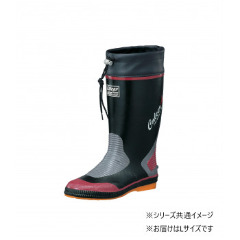 福山ゴム工業　長靴　 カルサーエース 700 Lブラック（品番：AA97100）