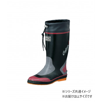 福山ゴム工業　長靴　 カルサーエース 700 LLブラック（品番：AA97100）