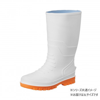 福山ゴム工業　長靴 ガロアTP 200 3L ホワイト（品番：BB15500）