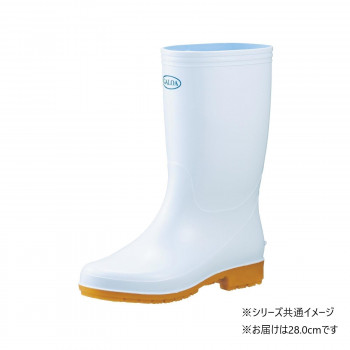 福山ゴム工業　長靴 ガロア 3　28.0cm ホワイト（品番：BB14900）