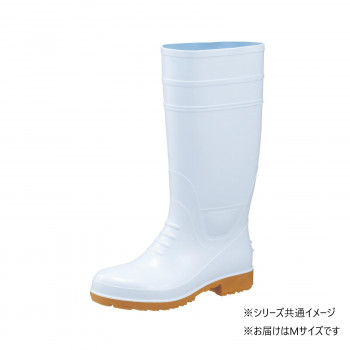 福山ゴム工業　長靴 ガロア 1　M ホワイト（品番：BB14700）