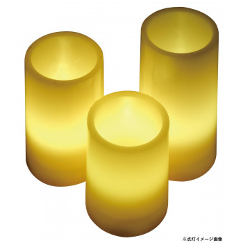 LEDキャンドル 3個セット 86940