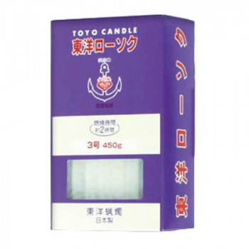 ニホンローソク　桐錨印　ローソク  3号  450g