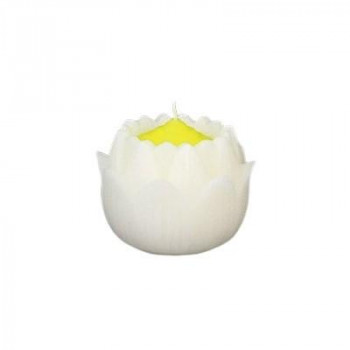 ニホンローソク　蓮花  単品(白)