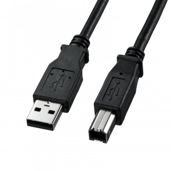 サンワサプライ USB2.0ケーブル ブラック 3m KU20-3BKK2