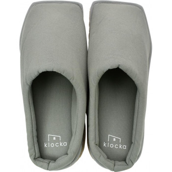 klocka おそうじスリッパ L GRAY A607GY