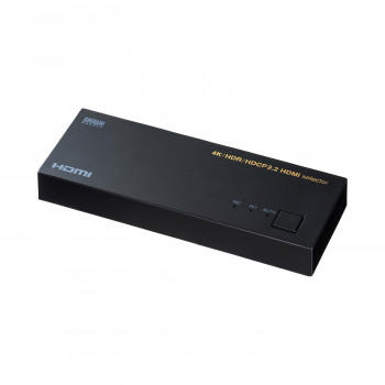 サンワサプライ 4K HDR HDCP2.2対応HDMI切替器 2入力 1出力 SW-HDR21LN