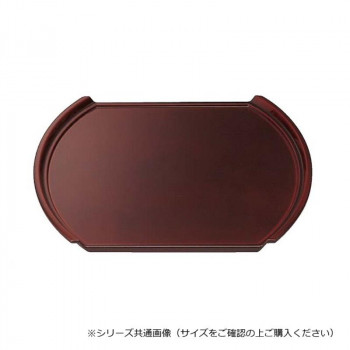 福井クラフト　尺4.5小判フライト盆溜毘沙門天塗 50303700