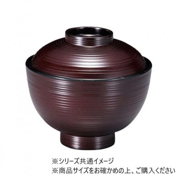 福井クラフト　TA3.6寸刷毛目小吸椀溜内黒 31005710