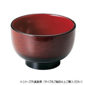 福井クラフト　5.4寸富貴鉢後藤内吟朱塗り 45150790
