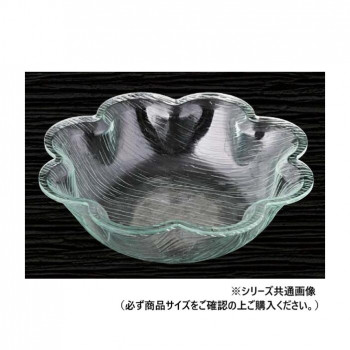 福井クラフト　AC35cmさざ波花型盛鉢 51354360