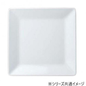 福井クラフト　メラミン36cm角隅丸角盛皿ホワイト 51022430