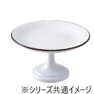 福井クラフト　4寸高月盛皿 白パール天べっ甲 55204325