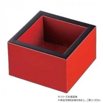 福井クラフト　DX一合マス 朱内朱天黒 81031360