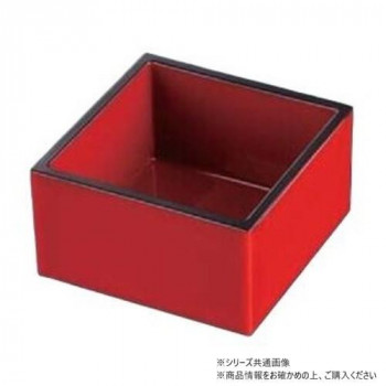 福井クラフト　SD一合マス 朱天黒(内朱) 81011560