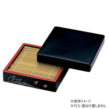 福井クラフト　DX角ザル 波千鳥(枠) 45020220