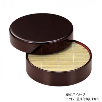 福井クラフト　DX丸ザル 溜内朱 本体 45150480