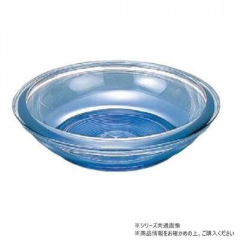 福井クラフト　6.5寸水晶鉢 ブルー 85021730