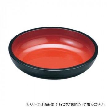 福井クラフト　尺0ジャンボ麺鉢　黒内朱 51401090