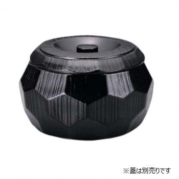 福井クラフト　はつり亀甲丼 黒塗(内黒)親 41000152
