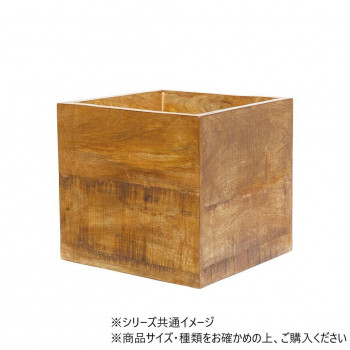 AMナチュラルウッドキューブBOX 28.5×H27　3U00083