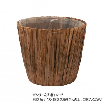 PPペールカップ ダークブラウン3L 22×H19　7600060DB