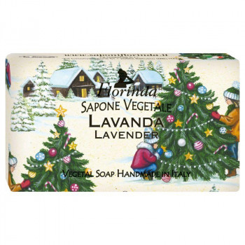 FLORINDA フレグランスソープ　クリスマスB ラベンダー