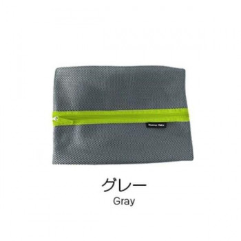 Hanna Hula(ハンナフラ) メッシュポーチ グレー CMSP-GRY