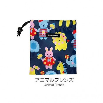 Hanna Hula(ハンナフラ) 消臭巾着　Sサイズ アニマルフレンズ CDS-S