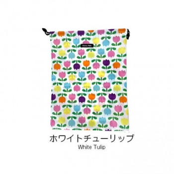 Hanna Hula(ハンナフラ) 消臭巾着　Lサイズ ホワイトチューリップ CDS-L