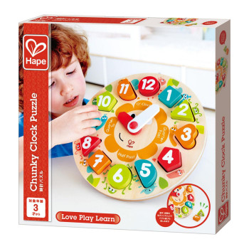 カワダ Hape E1622A 時計パズル