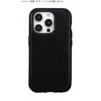 IIIIfit iPhone15 Pro対応ケース ブラック IFT-156BK