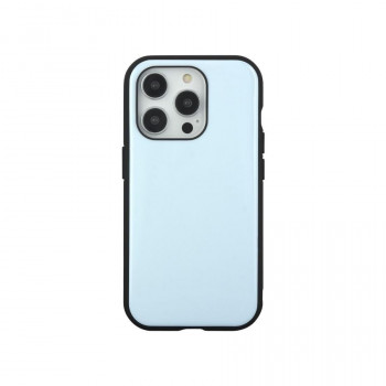IIIIfit iPhone15 Pro対応ケース ライトブルー IFT-156LBL