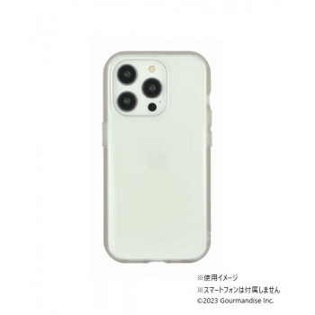 IIIIfit Clear iPhone15 Pro対応ケース スモーク IFT-158SK