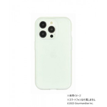 IIIIfit Clear iPhone15 Pro対応ケース フロスト IFT-158FR