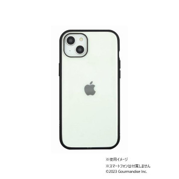 IIIIfit Clear iPhone15 Plus/14Plus対応ケース ブラック IFT-164BK