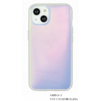 IIIIfitClear Premium iPhone15/14Plus対応ケース オーロラ IFT-165AUR